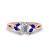 Load image into Gallery viewer, twisted-vine-emerald-cut-sapphire-ring-in-rose-gold-FD8300EMRB1GSABL-NL-RG.jpg