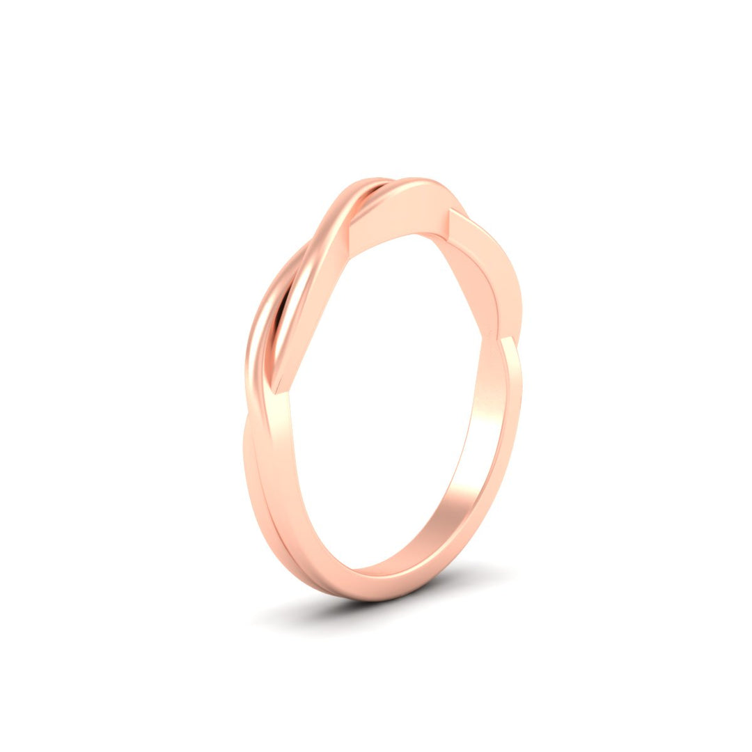 Twisted Vine Gold Band