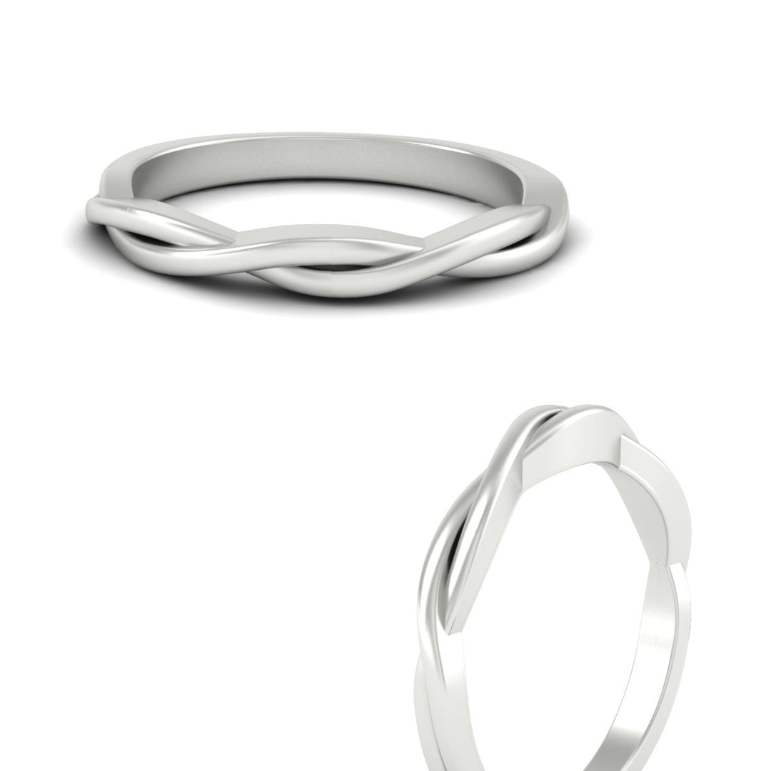 Twisted Vine Gold Band