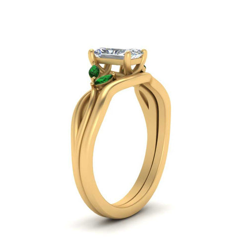 twisted-vine-radiant-cut-bridal-emerald-ring-set-with-plain-shank-in-yellow-gold-FD8300RAB1GEMGR-NL-YG.jpg