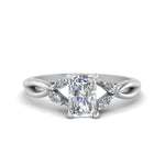 Load image into Gallery viewer, twisted-vine-radiant-cut-diamond-ring-in-white-gold-FD8300RARB1-NL-WG.jpg
