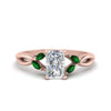 Load image into Gallery viewer, twisted-vine-radiant-cut-emerald-ring-in-rose-gold-FD8300RARB1GEMGR-NL-RG.jpg