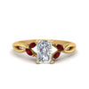 Load image into Gallery viewer, twisted-vine-radiant-cut-ruby-ring-in-yellow-gold-FD8300RARB1GRUDR-NL-YG.jpg