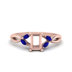 Load image into Gallery viewer, twisted-vine-semi-mount-sapphire-ring-in-rose-gold-FD8300SMRB1GSABL-NL-RG.jpg
