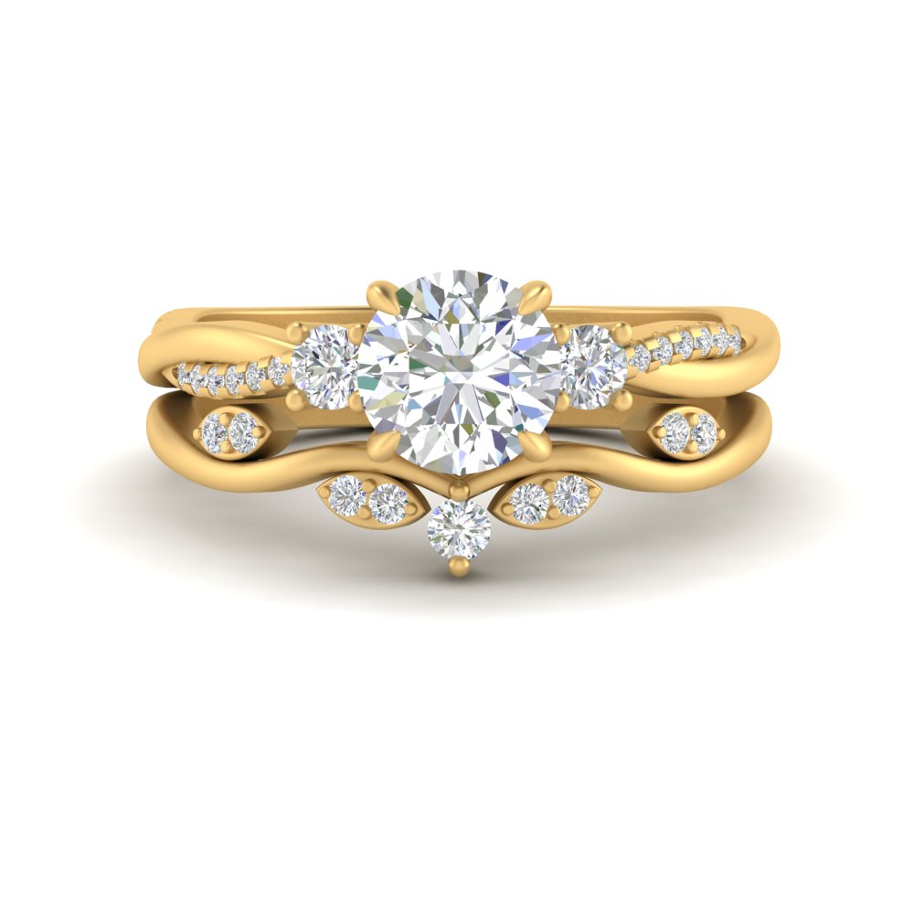 twisted-vine-vintage-band-round-cut-diamond-wedding-ring-set-in-yellow-gold-FD10981ROANGLE3-NL-YG.jpg