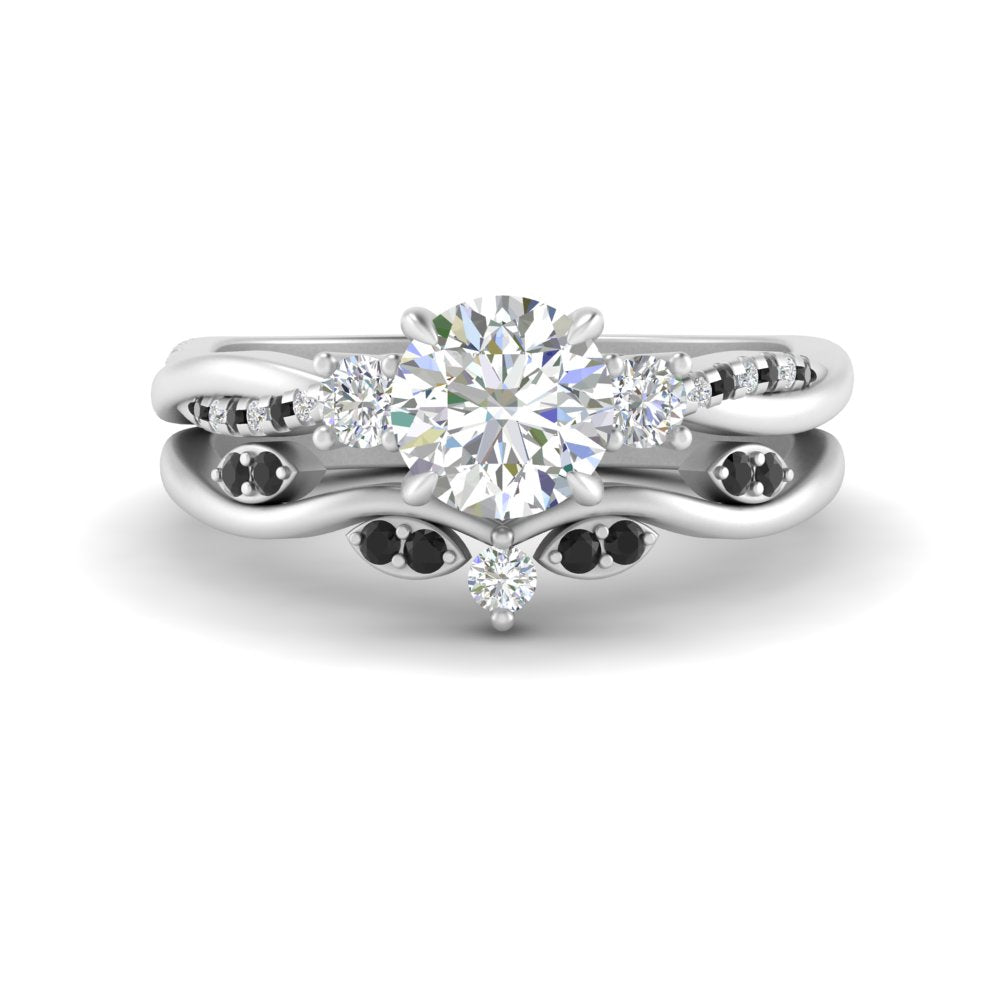 twisted-vine-vintage-band-round-cut-diamond-wedding-ring-set-with-black-diamond-in-white-gold-FD10981ROGBLACKANGLE3-NL-WG.jpg
