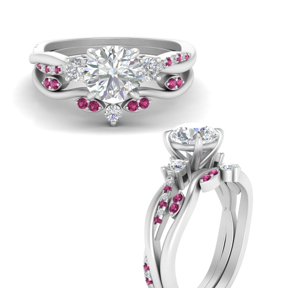 twisted-vine-vintage-band-round-cut-diamond-wedding-ring-set-with-pink-sapphire-in-white-gold-FD10981ROGSADRPIANGLE3-NL-WG.jpg