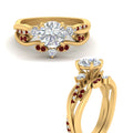 Thumbnail 60 - twisted-vine-vintage-band-round-cut-diamond-wedding-ring-set-with-ruby-in-yellow-gold-FD10981ROGRUDRANGLE3-NL-YG.jpg