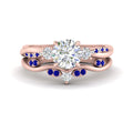 Thumbnail 17 - twisted-vine-vintage-band-round-cut-diamond-wedding-ring-set-with-sapphire-in-rose-gold-FD10981ROGSABLANGLE3-NL-RG.jpg