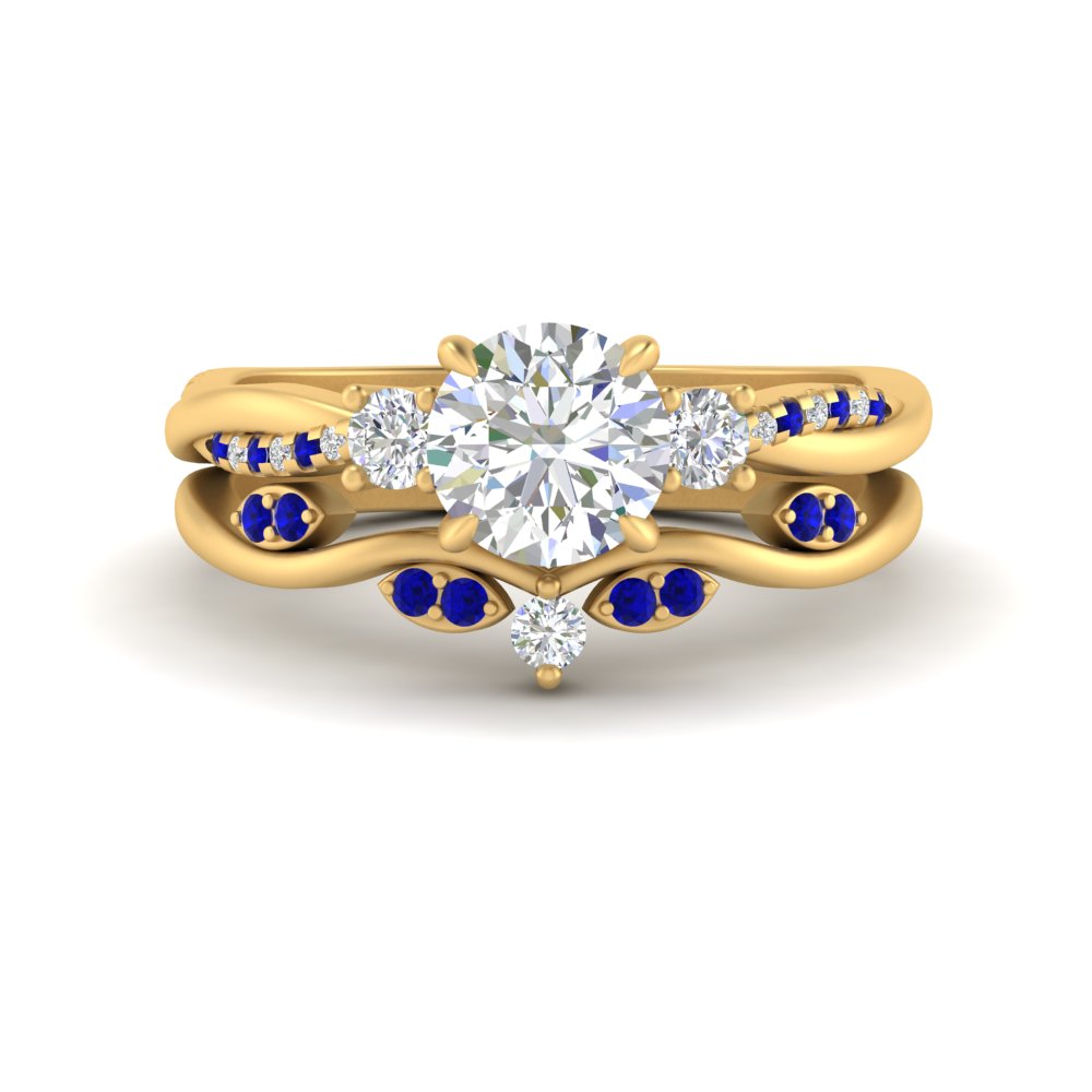twisted-vine-vintage-band-round-cut-diamond-wedding-ring-set-with-sapphire-in-yellow-gold-FD10981ROGSABLANGLE3-NL-YG.jpg