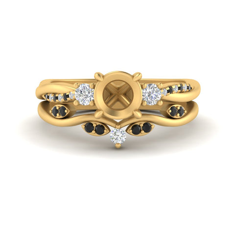 twisted-vine-vintage-band-semi-mount-diamond-wedding-ring-set-with-black-diamond-in-yellow-gold-FD10981SMGBLACKANGLE3-NL-YG.jpg