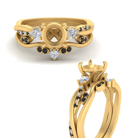 twisted-vine-vintage-band-semi-mount-diamond-wedding-ring-set-with-black-diamond-in-yellow-gold-FD10981SMGBLACKANGLE3-NL-YG.jpg