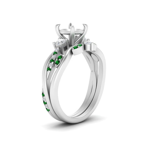 twisted-vine-vintage-band-semi-mount-diamond-wedding-ring-set-with-emerald-in-white-gold-FD10981SMGEMGRANGLE3-NL-WG.jpg