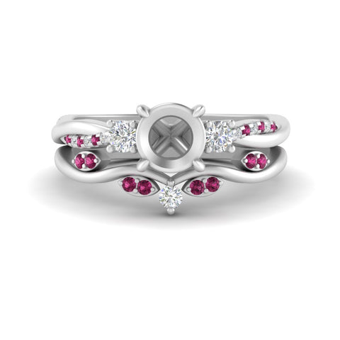 twisted-vine-vintage-band-semi-mount-diamond-wedding-ring-set-with-pink-sapphire-in-white-gold-FD10981SMGSADRPIANGLE3-NL-WG.jpg