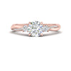 Load image into Gallery viewer, Twisted Vine Vintage Round Cut Engagement Ring