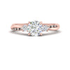 Load image into Gallery viewer, Twisted Vine Vintage Round Cut Engagement Ring