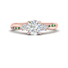 Load image into Gallery viewer, Twisted Vine Vintage Round Cut Engagement Ring