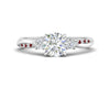 Load image into Gallery viewer, Twisted Vine Vintage Round Cut Engagement Ring