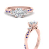 Load image into Gallery viewer, Twisted Vine Vintage Round Cut Engagement Ring