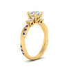 Load image into Gallery viewer, Twisted Vine Vintage Round Cut Engagement Ring