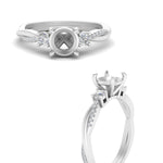 Load image into Gallery viewer, Twisted Vine Vintage Semi Mount Diamond Engagement Ring
