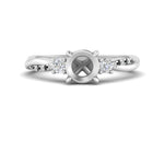 Load image into Gallery viewer, Twisted Vine Vintage Semi Mount Diamond Engagement Ring
