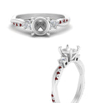 Load image into Gallery viewer, Twisted Vine Vintage Semi Mount Diamond Engagement Ring
