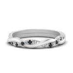 Load image into Gallery viewer, twisted-wedding-band-with-black-diamond-in-white-gold-FDENS3301BGBLACK-NL-WG.jpg
