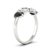 Load image into Gallery viewer, two-carat-5-stone-black-diamond-teardrop-anniversary-ring-in-white-gold-fdwb8008peblackangle2-2.00ct-nl-wg.jpg