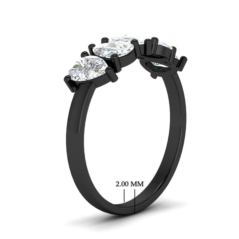 two-carat-5-stone-diamond-teardrop-anniversary-ring-in-black-gold-fdwb8008peangle2-2.00ct-nl-bg-hw