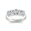 Load image into Gallery viewer, two-carat-5-stone-diamond-teardrop-anniversary-ring-in-white-gold-fdwb8008peangle5-2.00ct-nl-wg.jpg