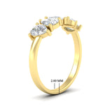 Load image into Gallery viewer, two-carat-5-stone-diamond-teardrop-anniversary-ring-in-yellow-gold-fdwb8008peangle2-2.00ct-nl-yg-hw.jpg