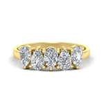 Load image into Gallery viewer, two-carat-5-stone-diamond-teardrop-anniversary-ring-in-yellow-gold-fdwb8008pesleep-2.00ct-nl-yg.jpg