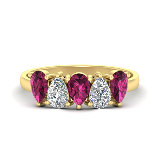 two-carat-5-stone-pink-sapphire-teardrop-anniversary-ring-in-yellow-gold-fdwb8008pegsadrpisleep-2.00ct-nl-yg.jpg