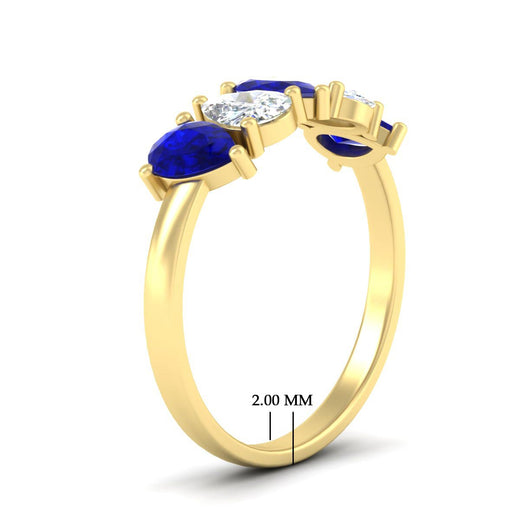 two-carat-5-stone-sapphire-teardrop-anniversary-ring-in-yellow-gold-fdwb8008pegsablangle2-2.00ct-nl-yg-hw.jpg