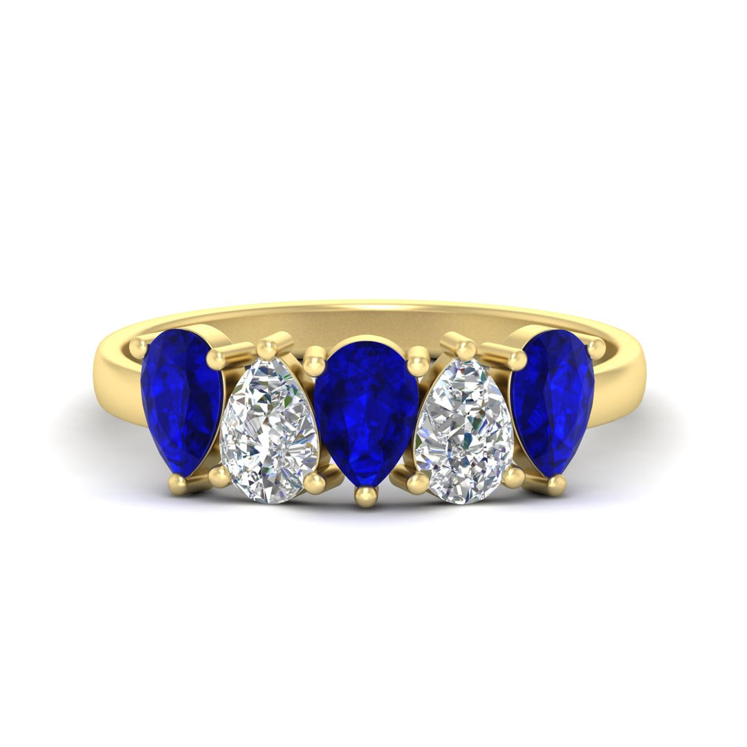 two-carat-5-stone-sapphire-teardrop-anniversary-ring-in-yellow-gold-fdwb8008pegsablsleep-2.00ct-nl-yg.jpg