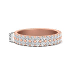Load image into Gallery viewer, two-line-round-diamond-band-ring-in-rose-gold-FD11378B-1.80CT-NL-RG
