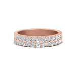 Load image into Gallery viewer, two-line-round-diamond-band-ring-in-rose-gold-FD11378B-1.80CT-NL-RG
