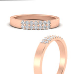 Load image into Gallery viewer, two-line-round-diamond-band-ring-in-rose-gold-FD11382BANGLE3-0.25CT-NL-RG
