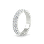 Load image into Gallery viewer, two-line-round-diamond-band-ring-in-white-gold-FD11378B-1.80CT-NL-WG
