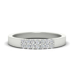 Load image into Gallery viewer, two-line-round-diamond-band-ring-in-white-gold-FD11382B-0.25CT-NL-WG

