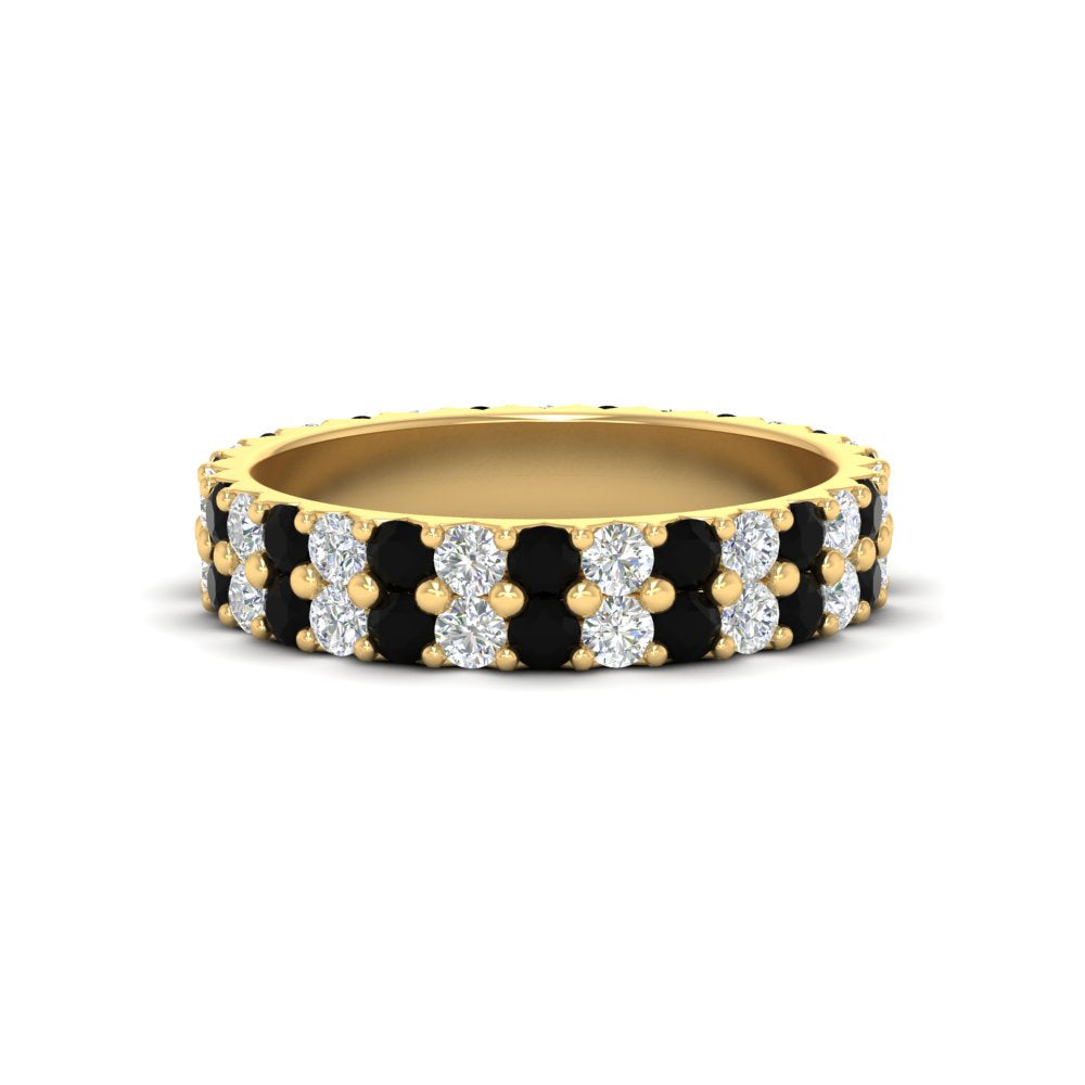 two-line-round-diamond-band-ring-with-black-diamond-in-yellow-gold-FD11378BGBLACK-1.80CT-NL-YG
