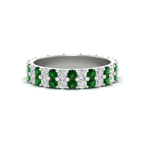 two-line-round-diamond-band-ring-with-emerald-in-white-gold-FD11378BGEMGR-1.80CT-NL-WG