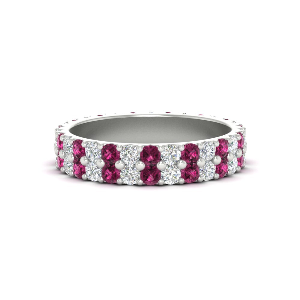 two-line-round-diamond-band-ring-with-pink-sapphire-in-white-gold-FD11378BGSADRPI-1.80CT-NL-WG