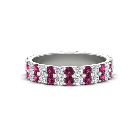 two-line-round-diamond-band-ring-with-pink-sapphire-in-white-gold-FD11378BGSADRPI-1.80CT-NL-WG