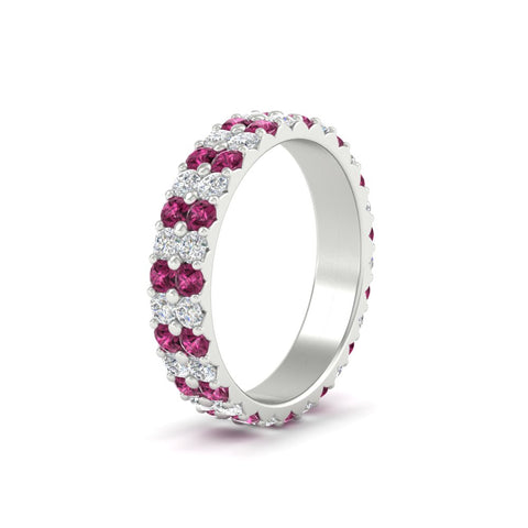 two-line-round-diamond-band-ring-with-pink-sapphire-in-white-gold-FD11378BGSADRPI-1.80CT-NL-WG