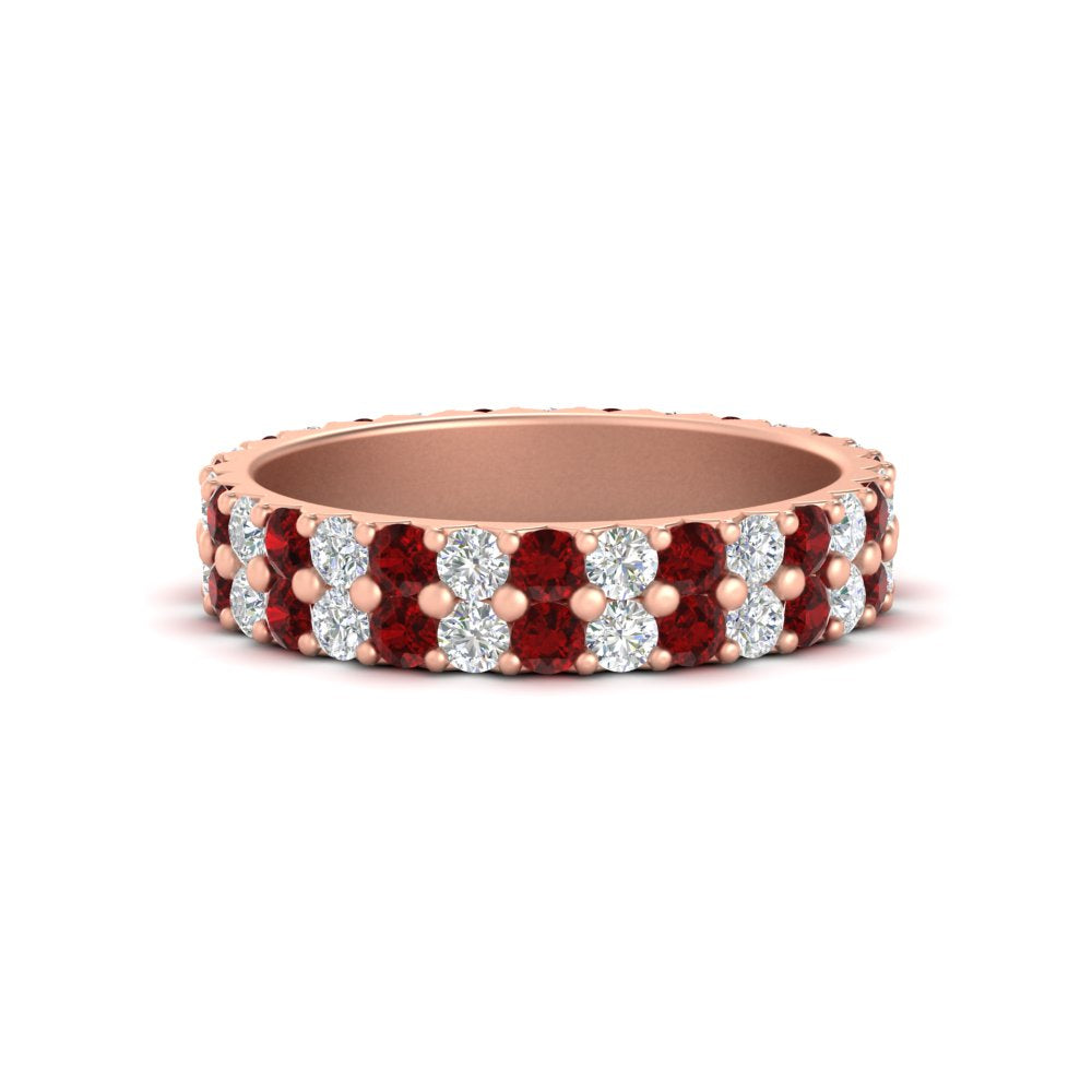 two-line-round-diamond-band-ring-with-ruby-in-rose-gold-FD11378BGRUDR-1.80CT-NL-RG