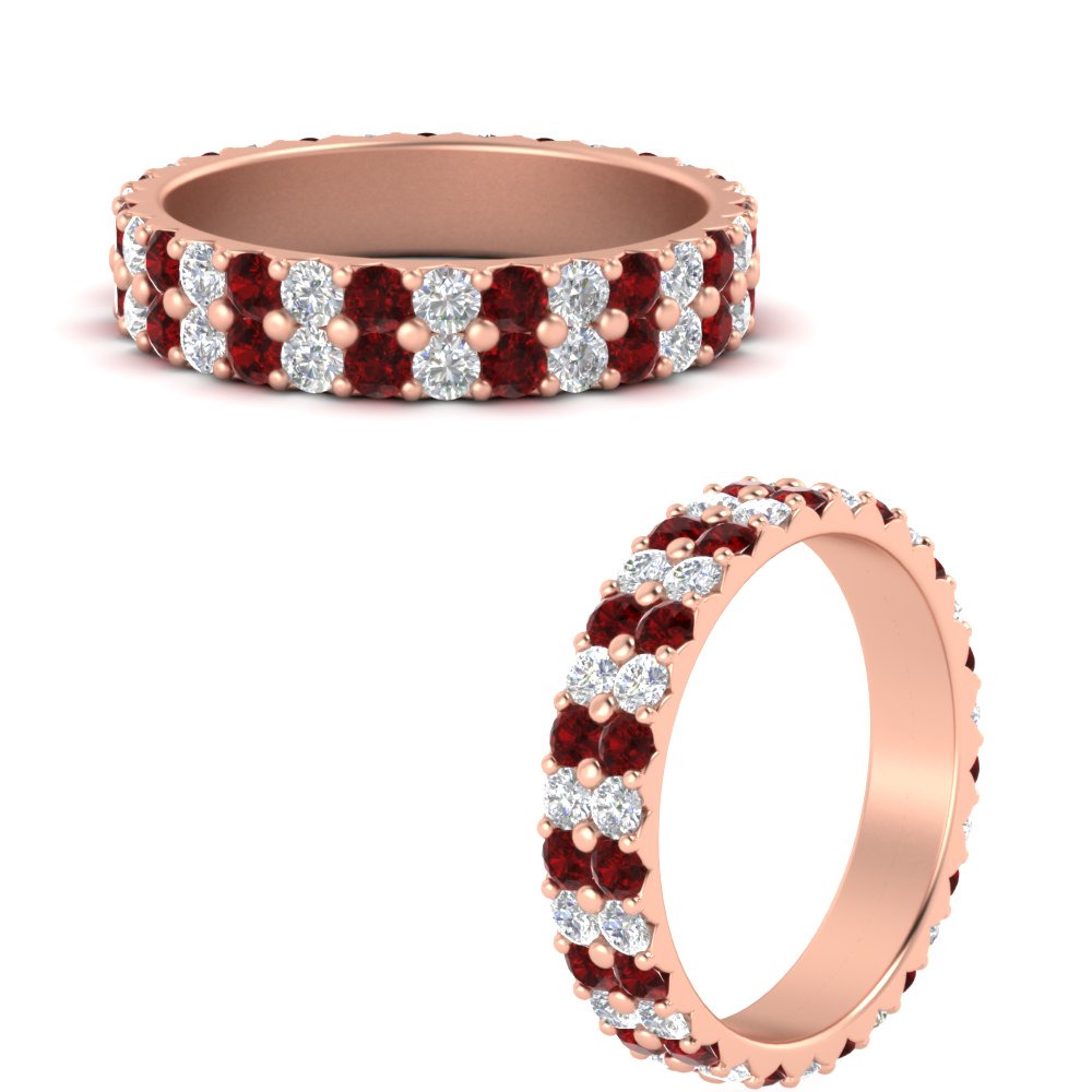 two-line-round-diamond-band-ring-with-ruby-in-rose-gold-FD11378BGRUDR-1.80CT-NL-RG