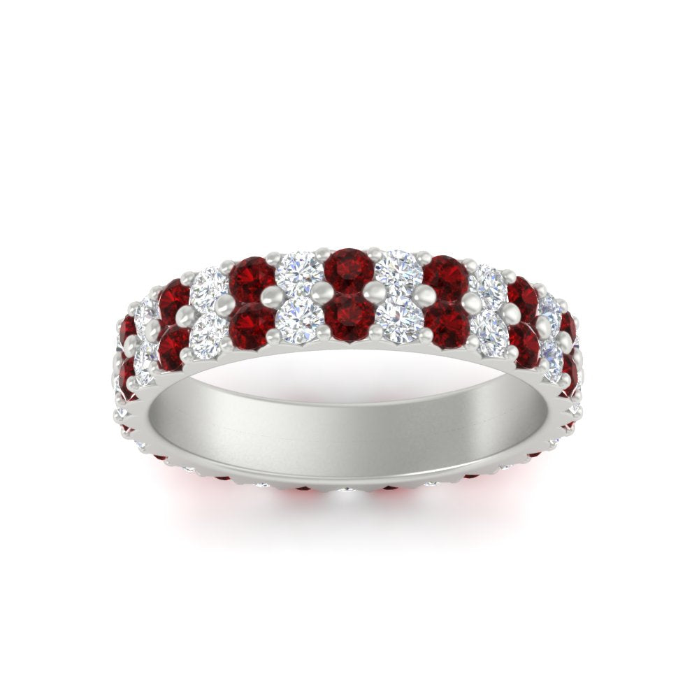 two-line-round-diamond-band-ring-with-ruby-in-white-gold-FD11378BGRUDR-1.80CT-NL-WG