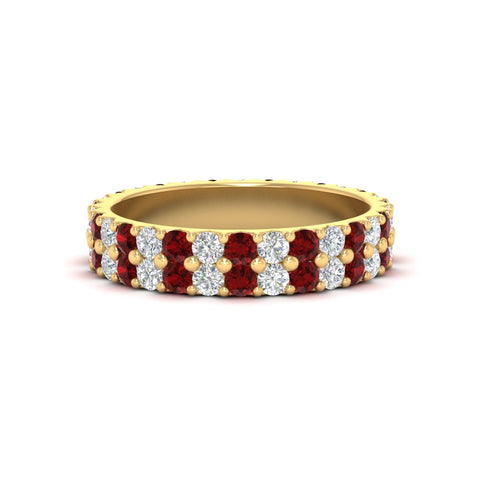 two-line-round-diamond-band-ring-with-ruby-in-yellow-gold-FD11378BGRUDR-1.80CT-NL-YG